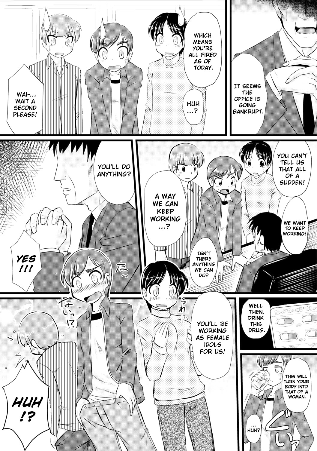 Hentai Manga Comic-TS Idol Trap-Read-3